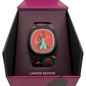 Disney Parks Magic Band+ Plus Aladdin Princess Jasmine & Jafar Limited Edition